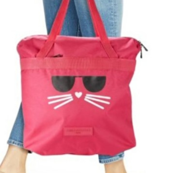 Karl Lagerfeld Cat-Logo Tote - Picture 4 of 4